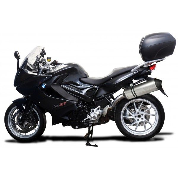 Delkevic slip-on kit X-Oval Titanium 343mm - F800R (2009-2016)