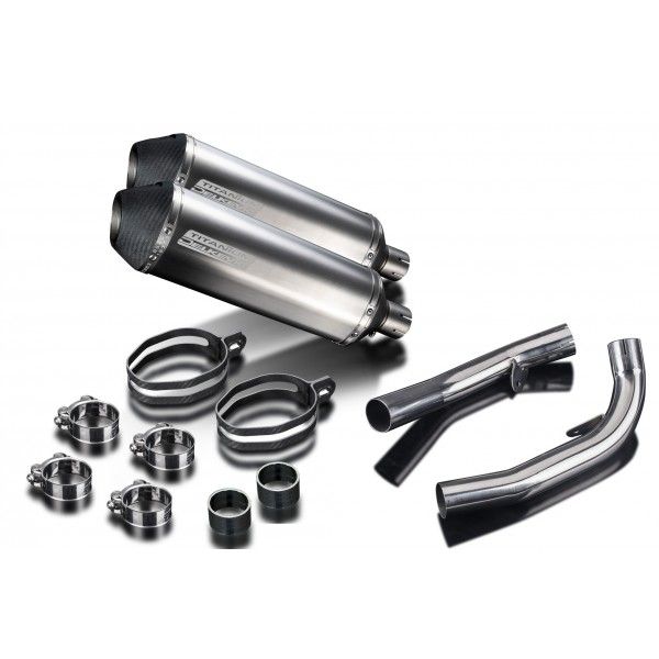 Delkevic slip-on kit X-Oval Titanium 343mm - VTR1000SP1 (2000-2001)
