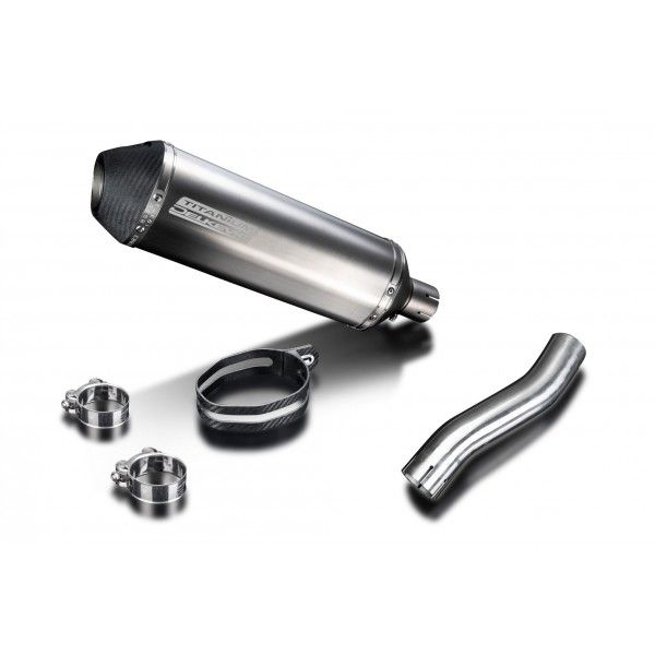 Delkevic slip-on kit X-Oval Titanium 343mm - CB500X (2016-2019)