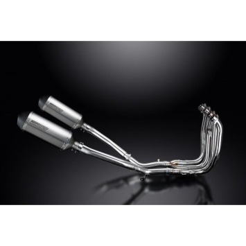 Delkevic volledig systeem X-Oval Titanium 260mm - GSX1300R HAYABUSA 2008-2019