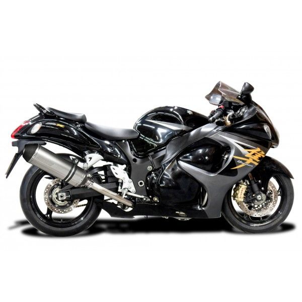 Delkevic volledig systeem X-Oval Titanium - GSX1300R HAYABUSA 2008-2019