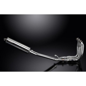 Delkevic volledig systeem Oval RVS 450mm - GSX1300R HAYABUSA 2008-2019