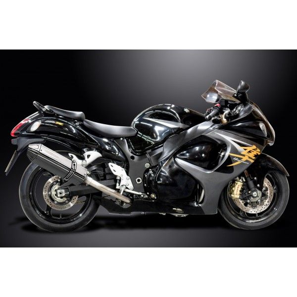 Delkevic volledig systeem Tri-Oval RVS 320mm - GSX1300R HAYABUSA 2008-2019