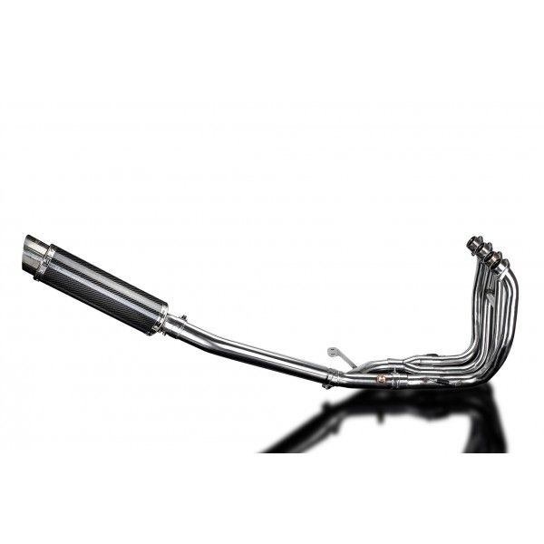 Delkevic volledig systeem Round Carbon 350mm - GSX1300R HAYABUSA 2008-2019