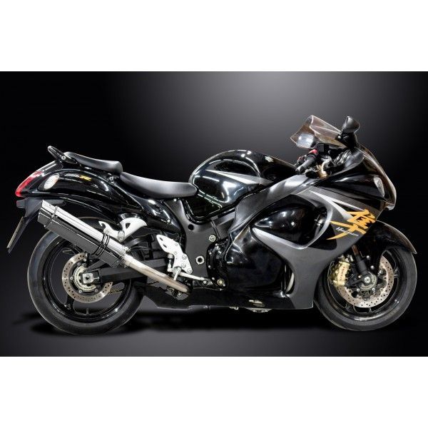 Delkevic volledig systeem Round RVS 350mm - GSX1300R HAYABUSA 2008-2019