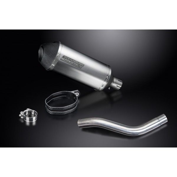 Delkevic slip-on kit X-Oval Titanium 260mm - Z800 (2013-2016)