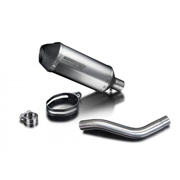 Delkevic slip-on kit X-Oval Titanium 260mm - Z800 (2013-2016)