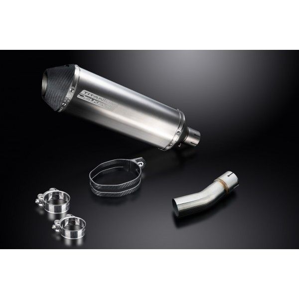 Delkevic slip-on kit X-Oval Titanium 343mm - SV400 SV650 (1998-2002)