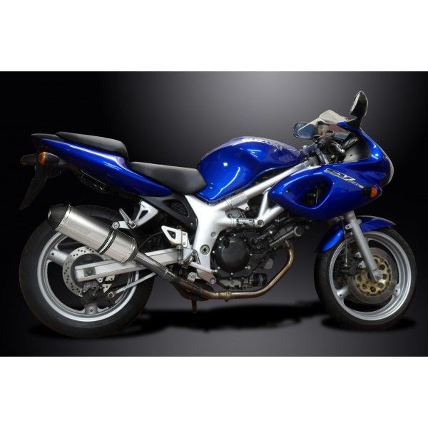 Delkevic slip-on kit X-Oval Titanium 343mm - SV400 SV650 (1998-2002)