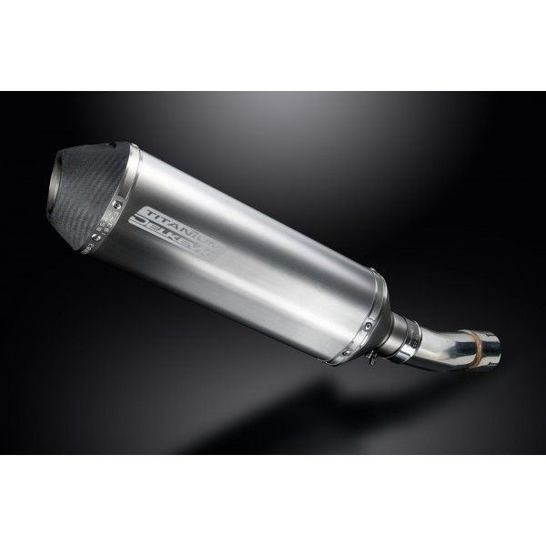Delkevic slip-on kit X-Oval Titanium 343mm - SV400 SV650 (1998-2002)