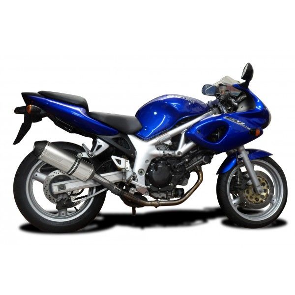 Delkevic slip-on kit X-Oval Titanium 343mm - SV400 SV650 (1998-2002)