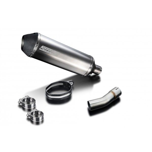 Delkevic slip-on kit X-Oval Titanium 343mm - SV400 SV650 (1998-2002)