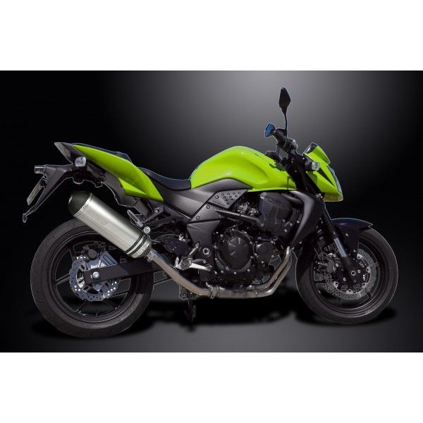 Delkevic slip-on kit X-Oval Titanium 343mm - Z750 (2007-2012)