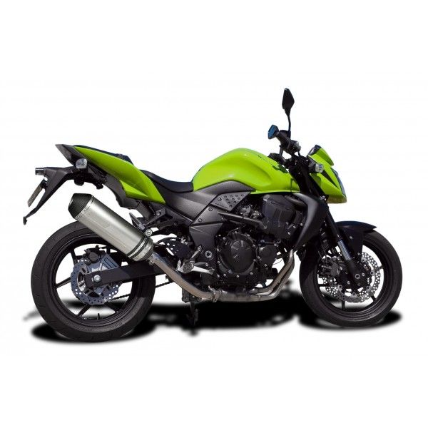 Delkevic slip-on kit X-Oval Titanium 343mm - Z750 (2007-2012)