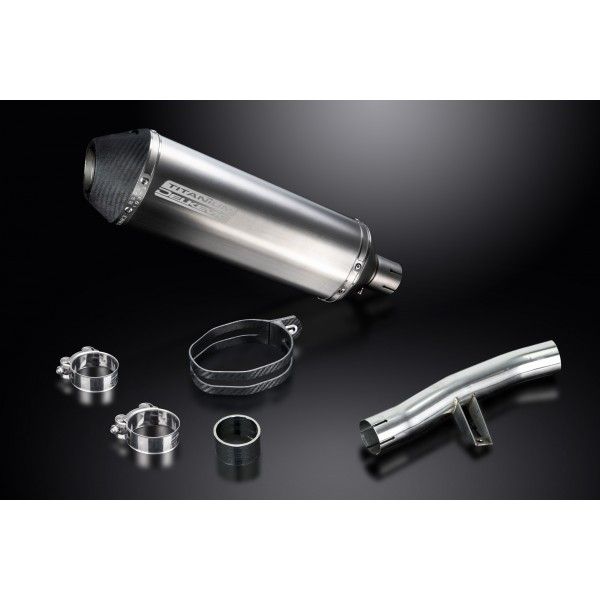 Delkevic slip-on kit X-Oval Titanium 343mm - CB1100A (2013-2017)