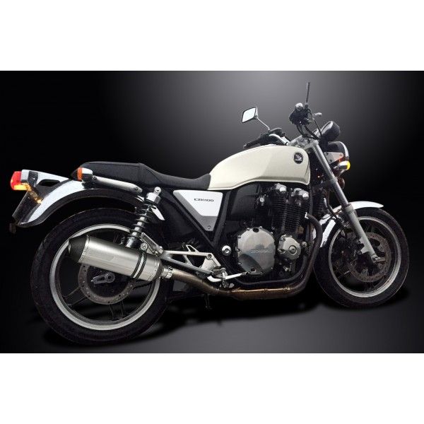 Delkevic slip-on kit X-Oval Titanium 343mm - CB1100A (2013-2017)