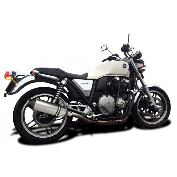 Delkevic slip-on kit X-Oval Titanium 343mm - CB1100A (2013-2017)