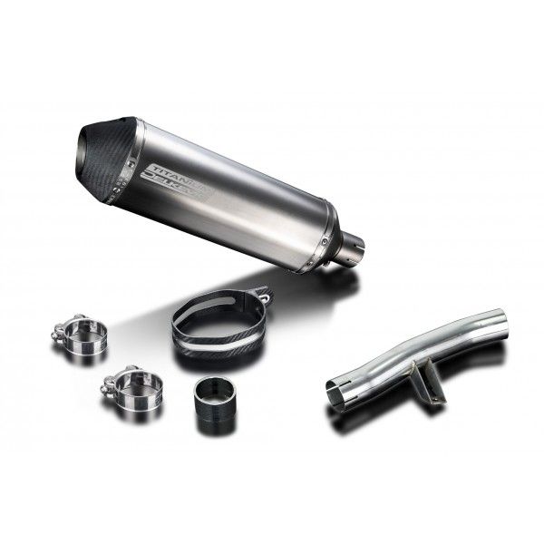 Delkevic slip-on kit X-Oval Titanium 343mm - CB1100A (2013-2017)