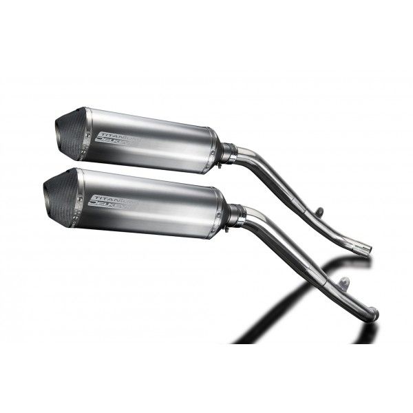 Delkevic slip-on kit X-Oval Titanium 343mm - XL1000V Varadero (1999-2014)