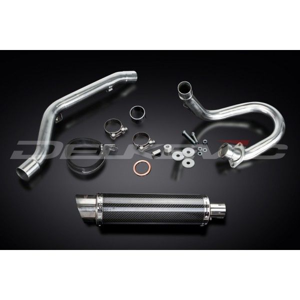 Delkevic volledig systeem Round Carbon 350mm - DR-Z400S/SM (2000-2019)