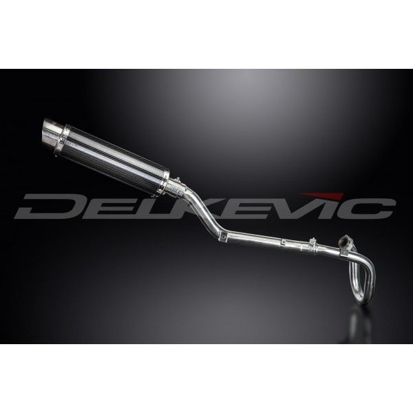 Delkevic volledig systeem Round Carbon 350mm - DR-Z400S/SM (2000-2019)