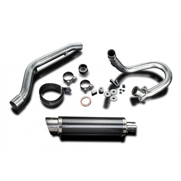 Delkevic volledig systeem Round Carbon 350mm - DR-Z400S/SM (2000-2019)