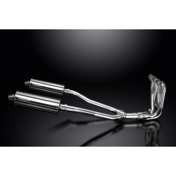 Delkevic volledig systeem Oval RVS 350mm - GTR1400 (2007-2020)