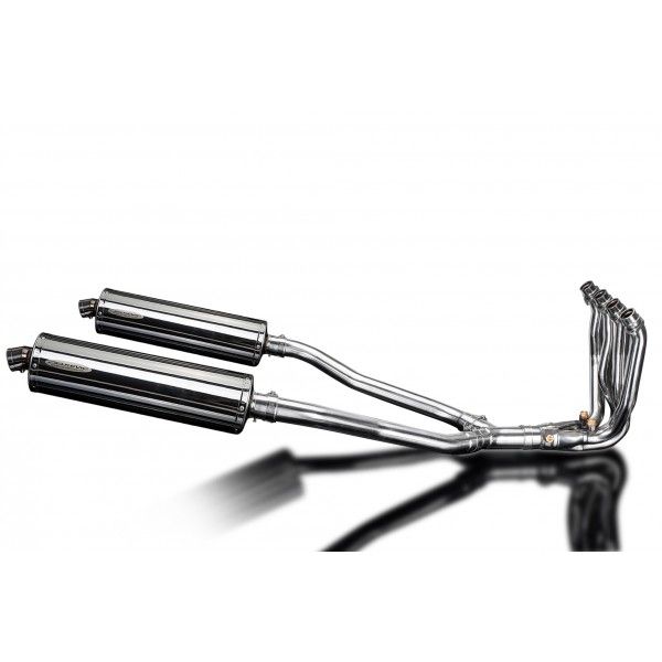 Delkevic volledig systeem Oval RVS 450mm - GTR1400 (2007-2020)