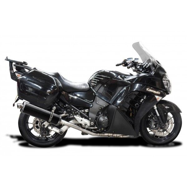 Delkevic volledig systeem Oval Carbon 450mm - GTR1400 (2007-2020)