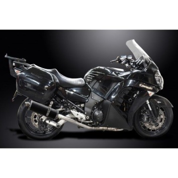 Delkevic volledig systeem Oval Carbon 350mm - GTR1400 (2007-2020)