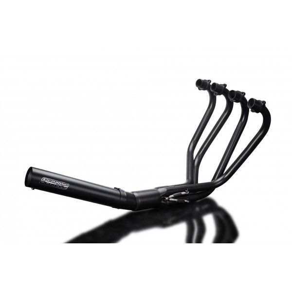 Delkevic volledig systeem Short Straight RVS 350mm - CB550K (1977-1978)