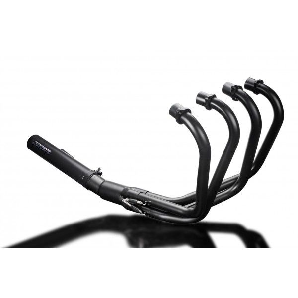 Delkevic volledig systeem Short Straight RVS 350mm - CB550K (1977-1978)