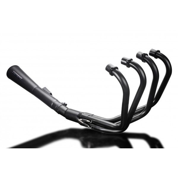 Delkevic volledig systeem Megaphone RVS 550mm - CB550K FOUR (1974-1976)