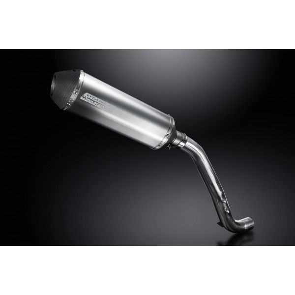 Delkevic slip-on kit X-Oval Titanium 343mm - Tiger Sport 1050 (2013-2017)