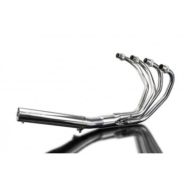 Delkevic volledig systeem Short Straight RVS 350mm - CB400F CB400 Four (1975-1977)