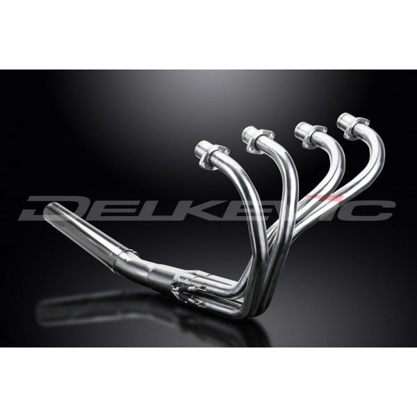 Delkevic volledig systeem Short Straight RVS 350mm - CB400F CB400 Four (1975-1977)