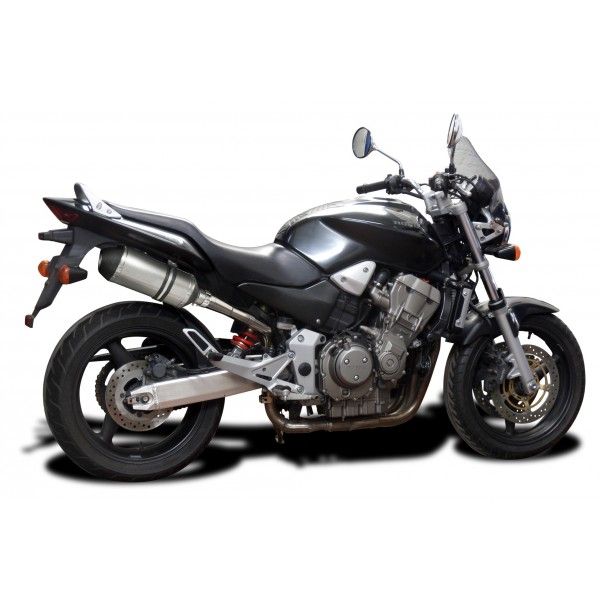Delkevic slip-on kit X-Oval Titanium 260mm - CB900F HORNET (2001-2009)