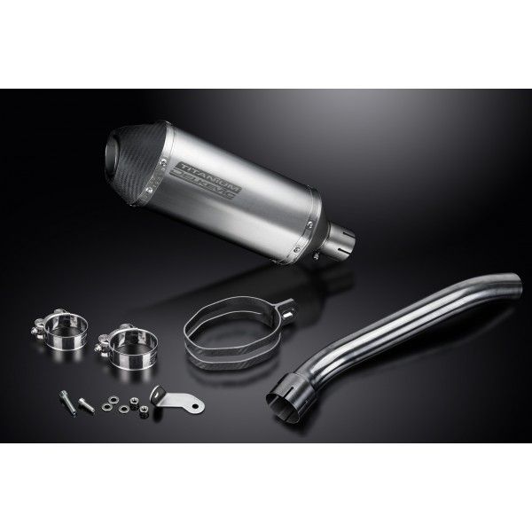 Delkevic slip-on kit X-Oval Titanium 260mm - CBR1000RR (2017-2019)