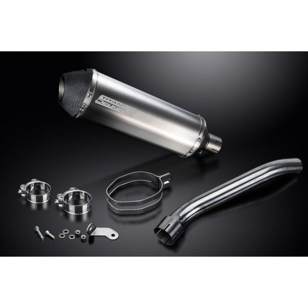 Delkevic slip-on kit X-Oval Titanium 343mm - CBR1000RR (2017-2019)