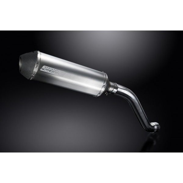 Delkevic slip-on kit X-Oval Titanium 343mm - CBR1000RR (2017-2019)