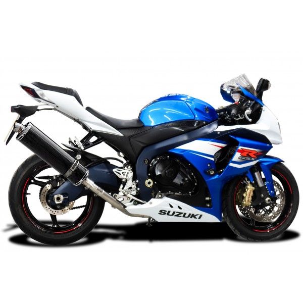 Delkevic volledig systeem Oval Carbon 450mm - GSX-R1000 (2012-2016)