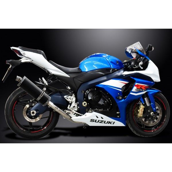 Delkevic volledig systeem Oval Carbon 350mm - GSX-R1000 (2012-2016)