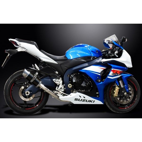 Delkevic volledig systeem Round Carbon 200mm - GSX-R1000 (2012-2016)