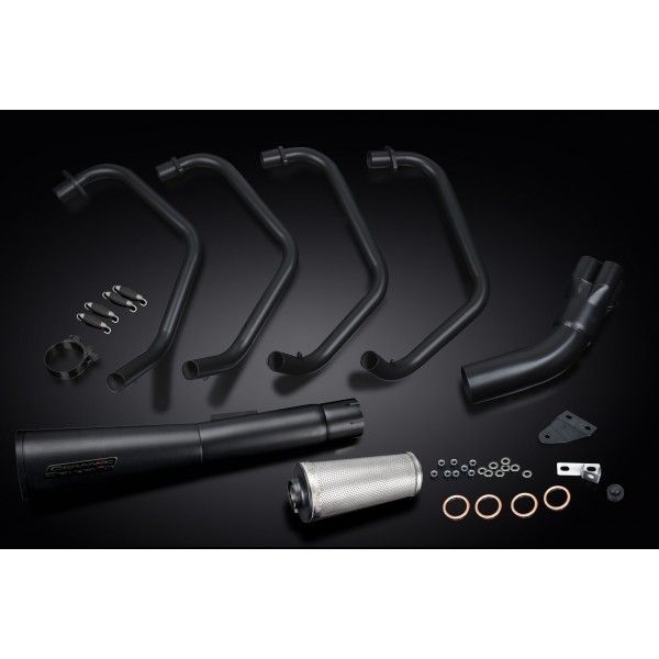 Delkevic volledig systeem Megaphone RVS 550mm - Z1-R (1979-1980)