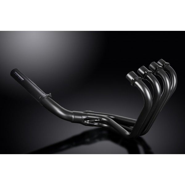 Delkevic volledig systeem Short Straight RVS 350mm - Z1100A Shaft (1981-1983)