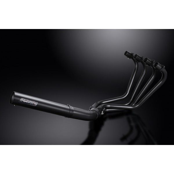 Delkevic volledig systeem Short Straight RVS 350mm - Z900/Z1 (1972-1976)