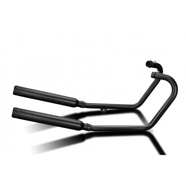 Delkevic volledig systeem Round RVS 550mm - Bonneville Bobber 2017-2019