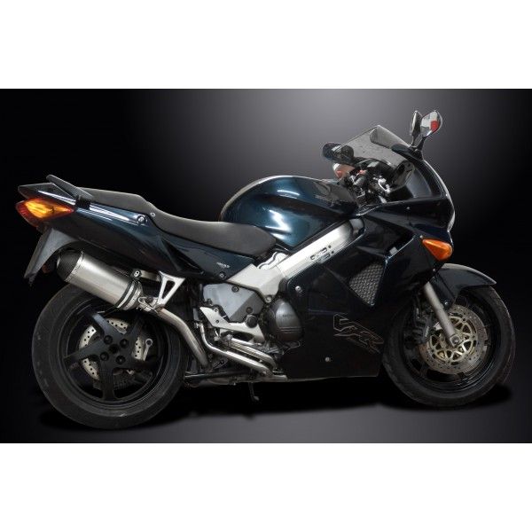 Delkevic slip-on kit X-Oval Titanium 260mm - VFR800Fi (1998-2001)