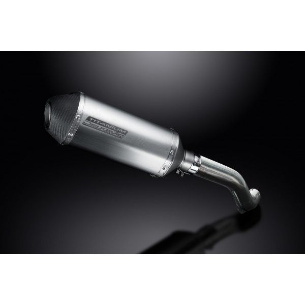 Delkevic slip-on kit X-Oval Titanium 260mm - VFR800Fi (1998-2001)