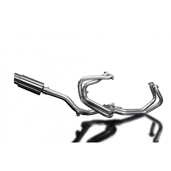 Delkevic volledig systeem Round RVS 200mm - VFR800 (1998-2001)